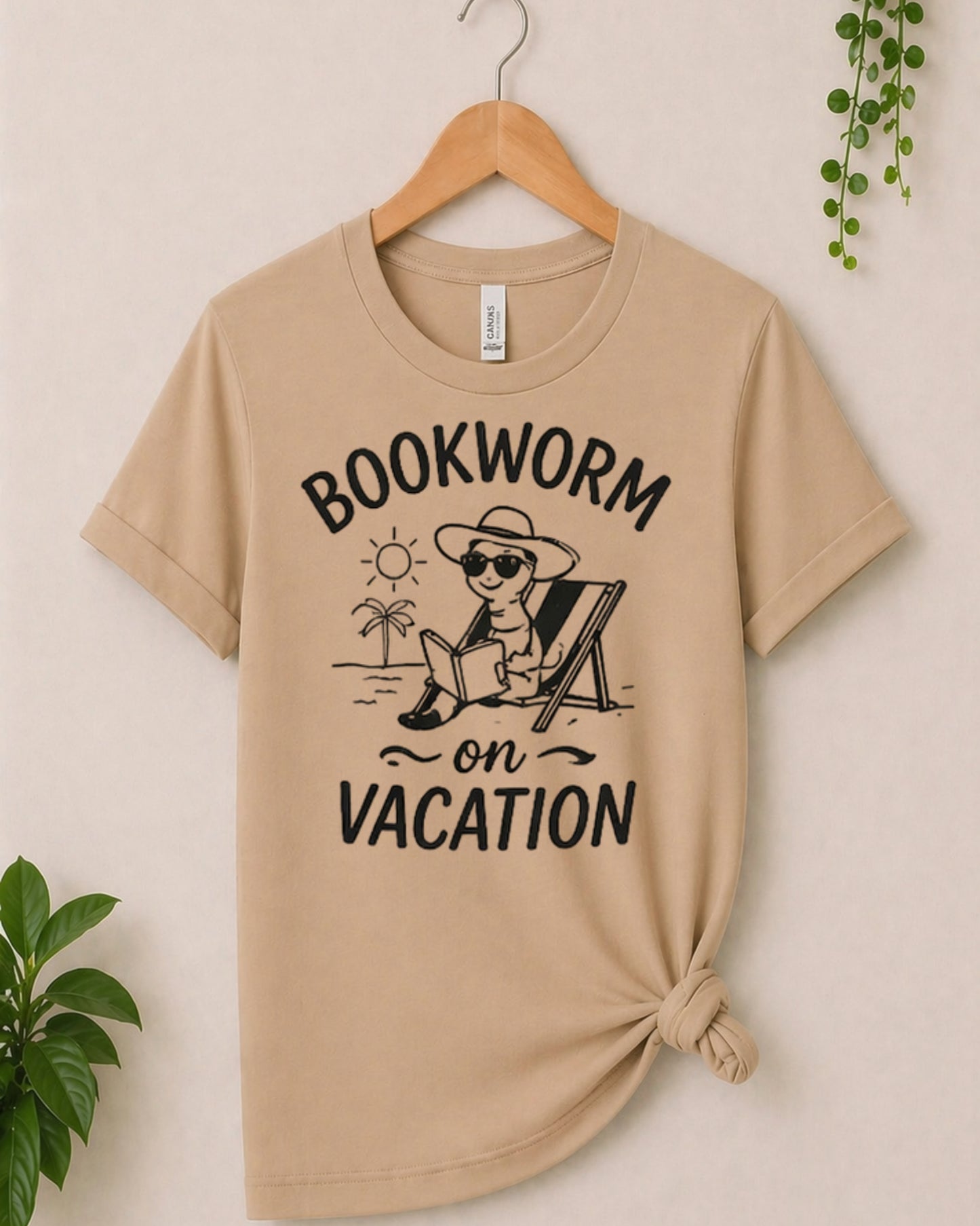 Bookworm on vacation