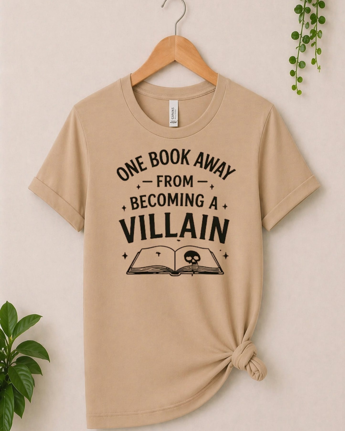 One book away from becoming a villain