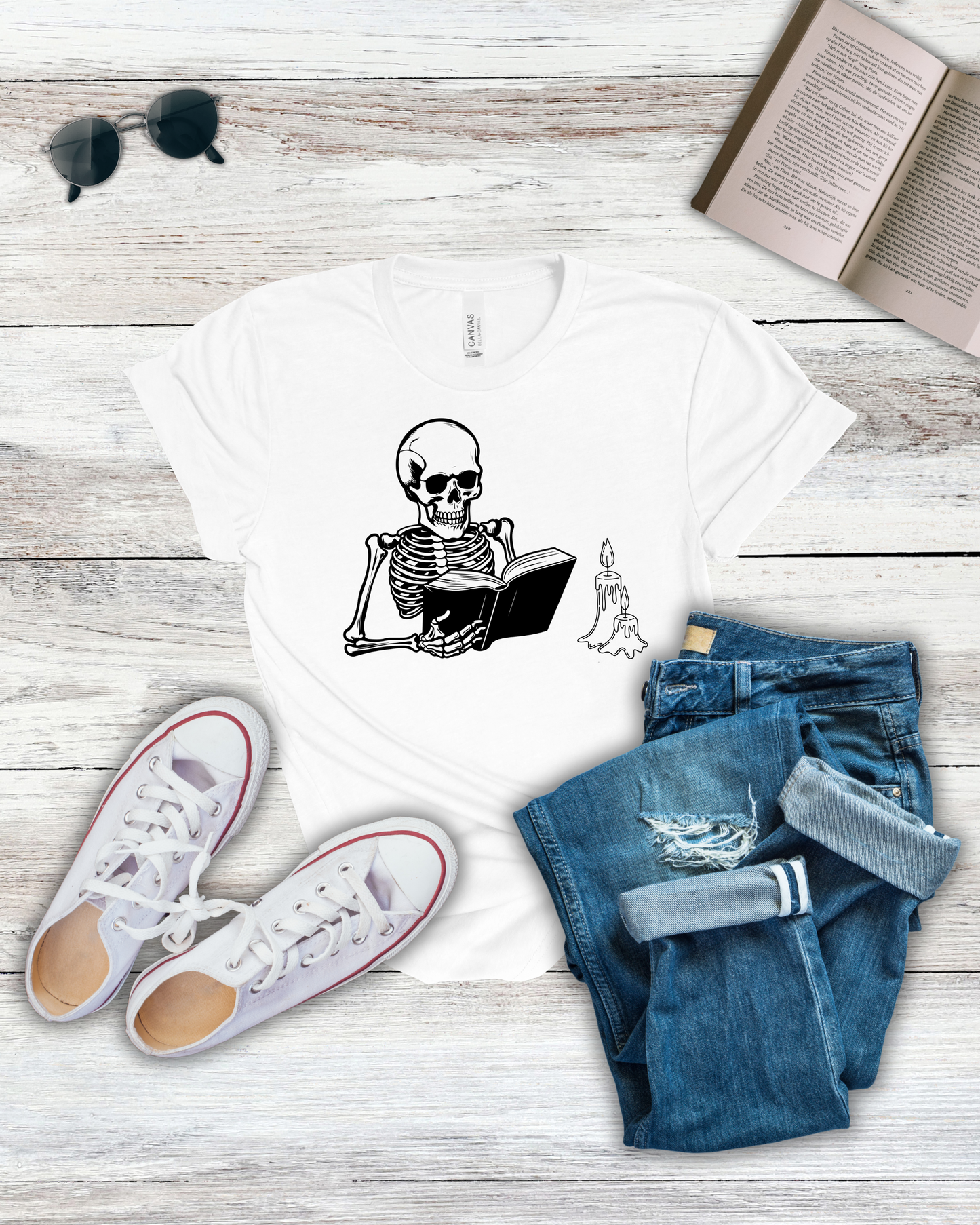 Skull and Candle Tee