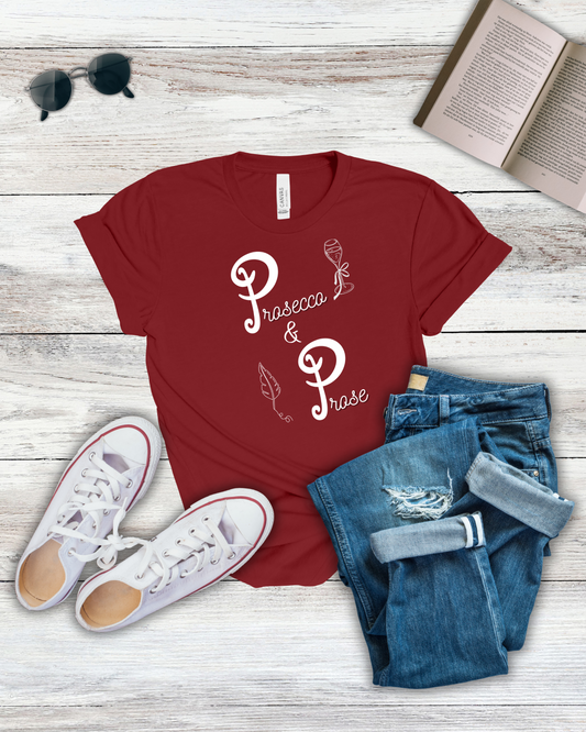 Prosecco & Prose Tee
