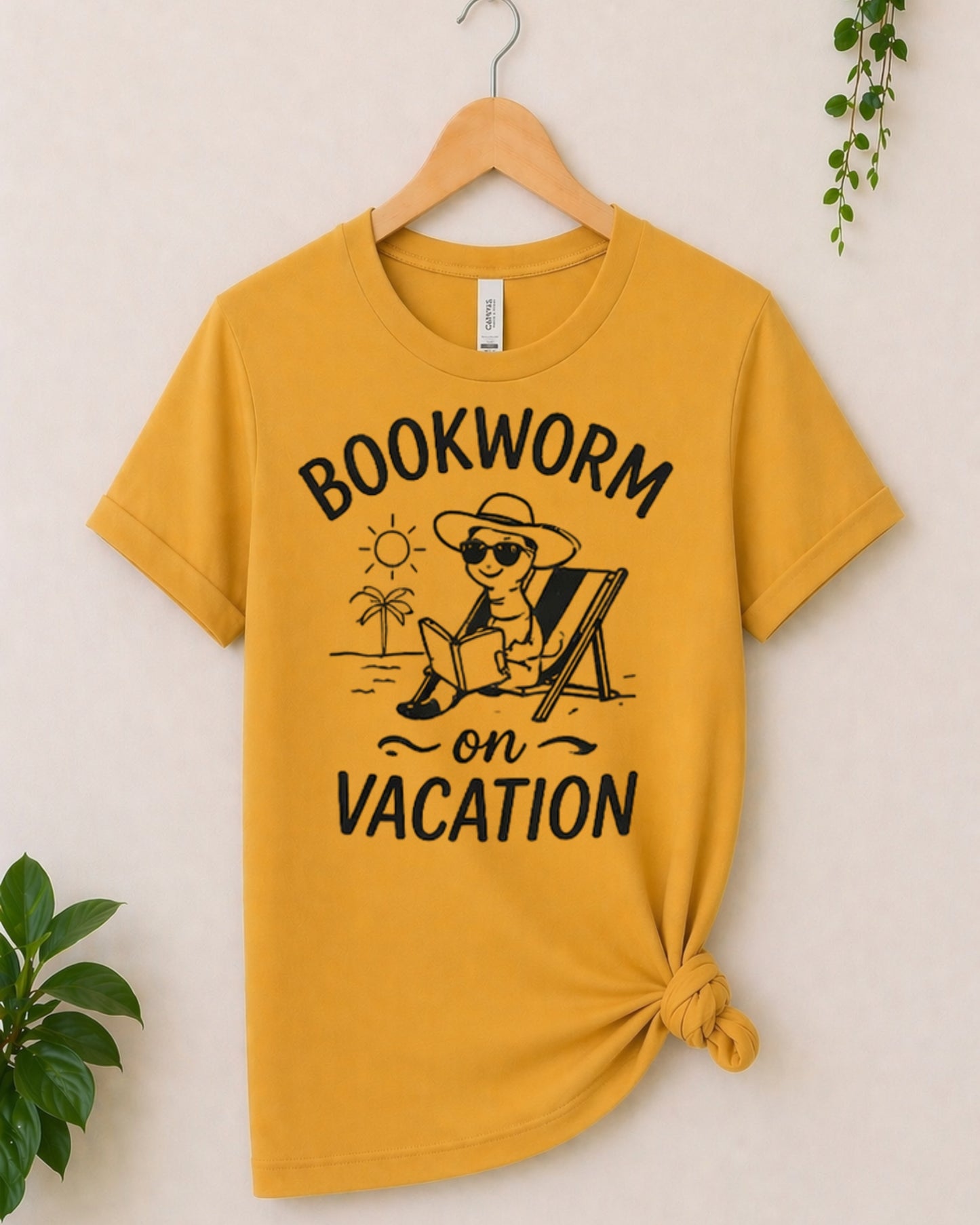 Bookworm on vacation