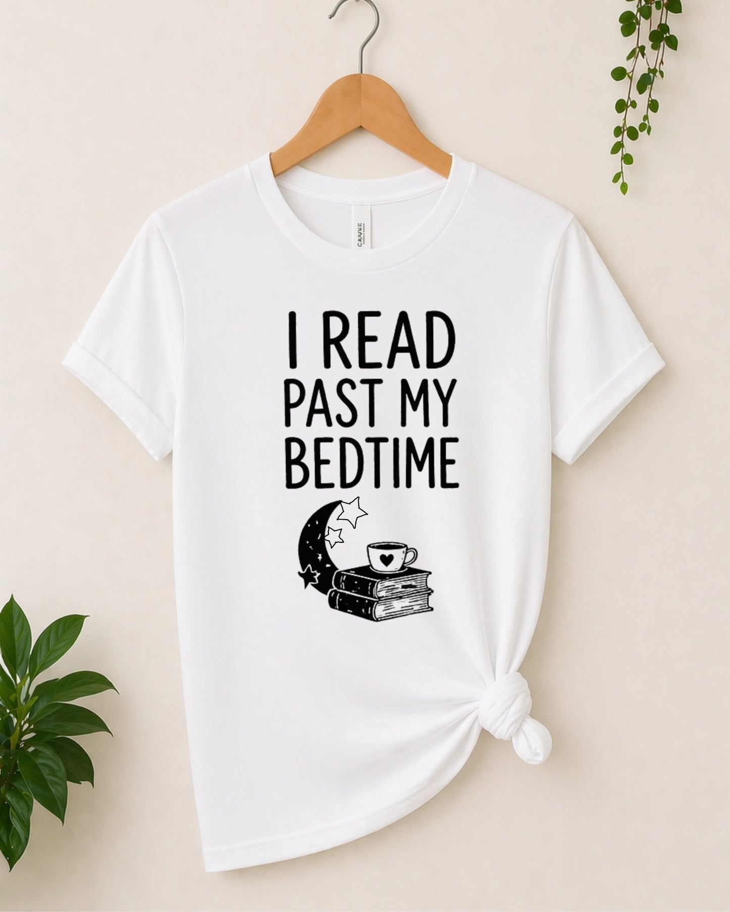 I read past my bedtime