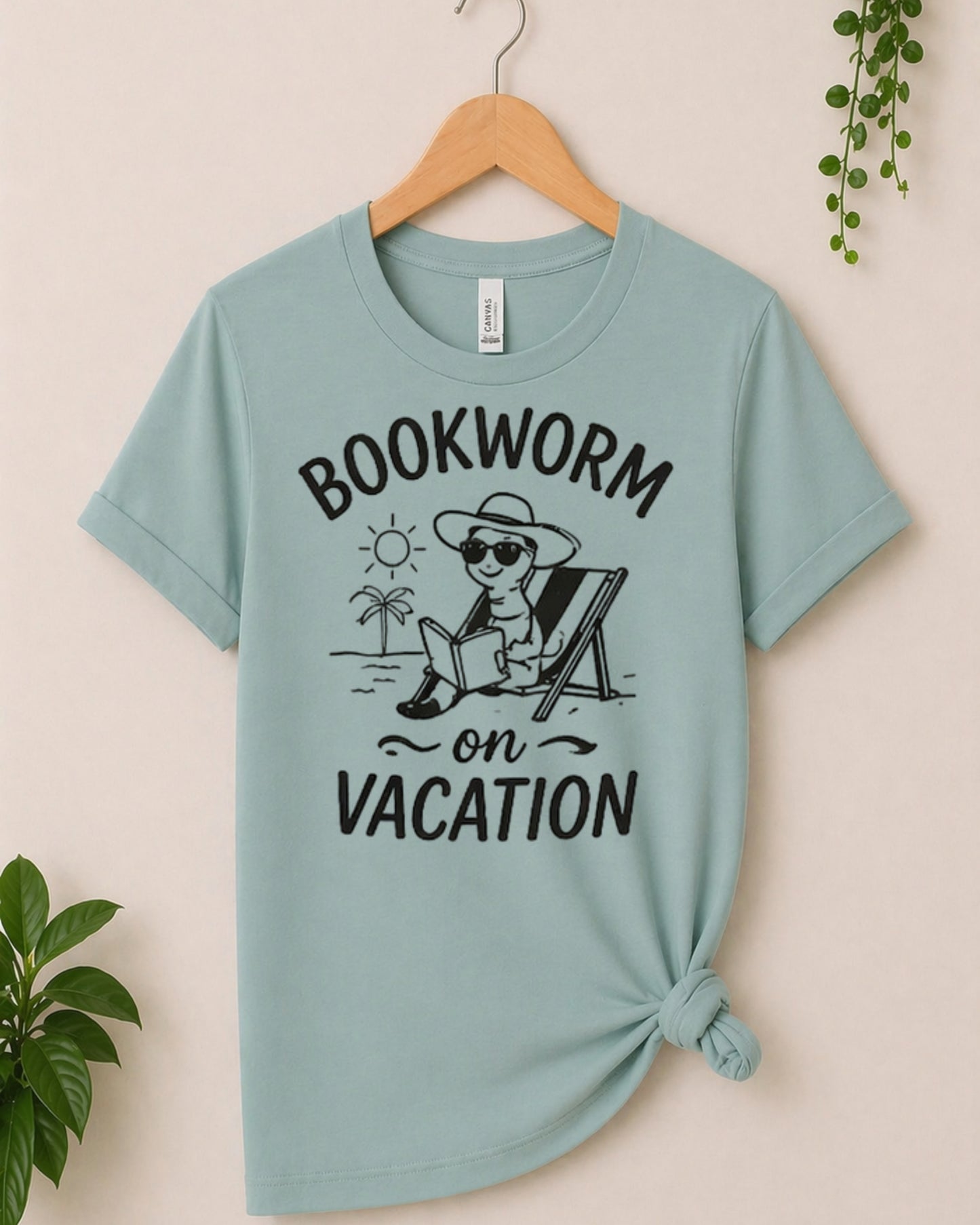 Bookworm on vacation