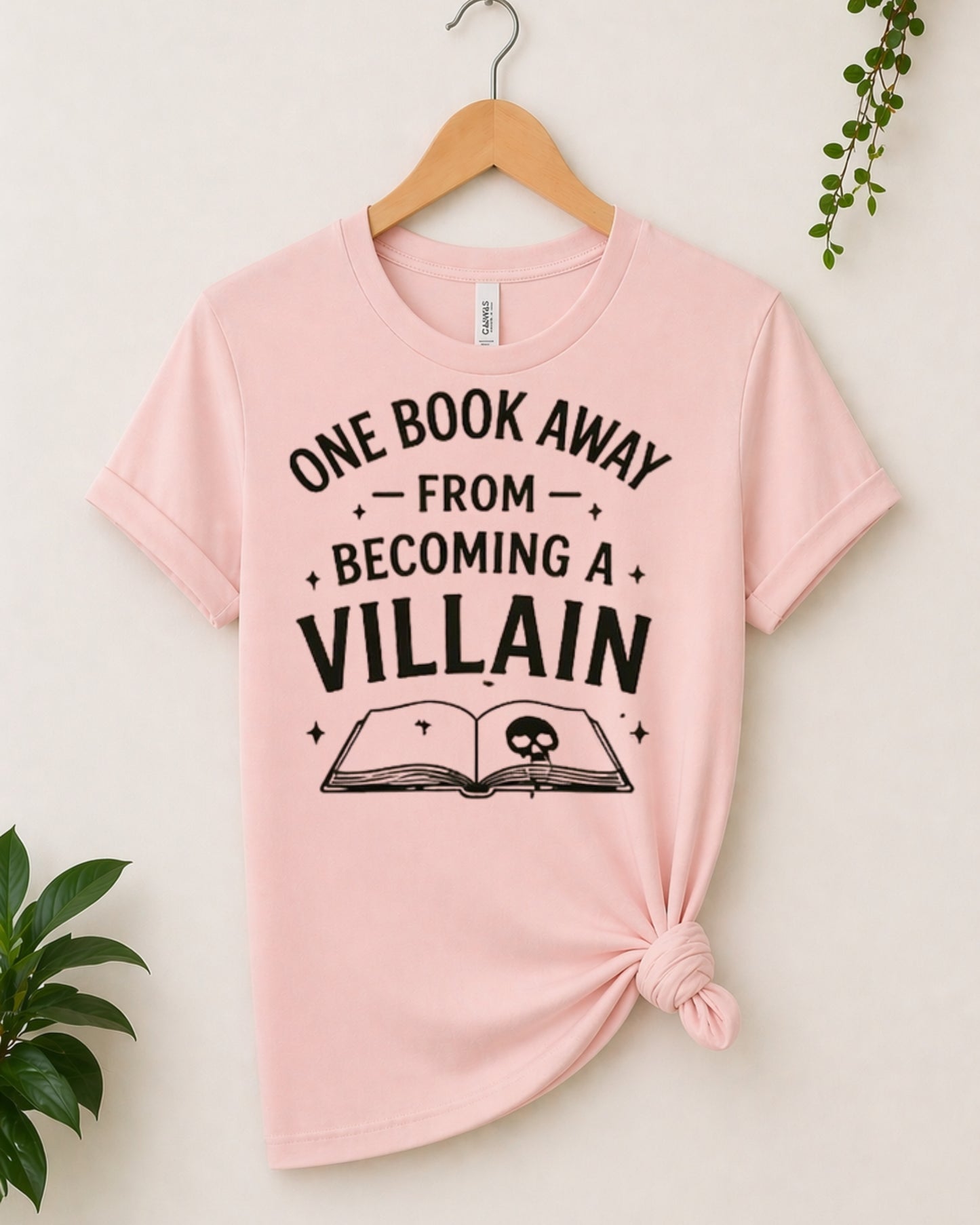 One book away from becoming a villain