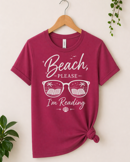 Beach, please