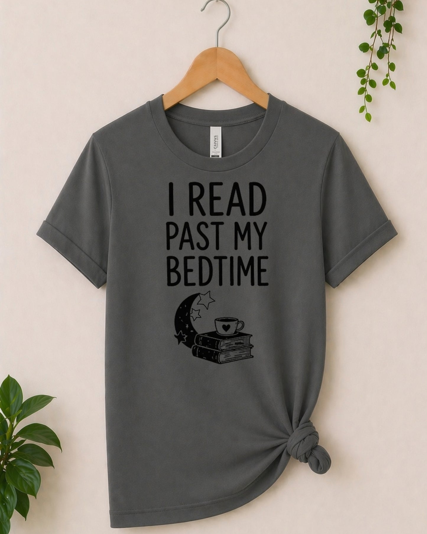I read past my bedtime