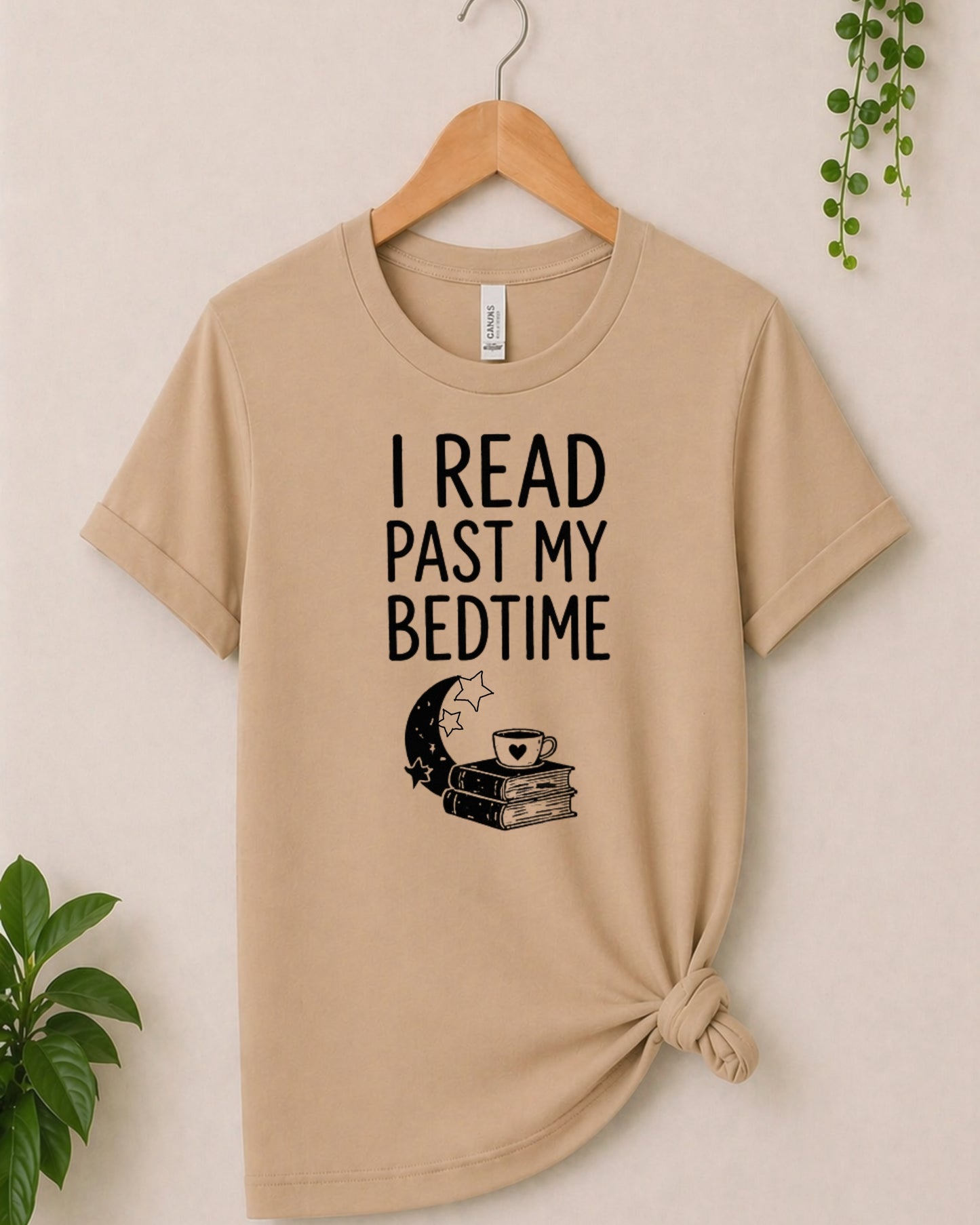 I read past my bedtime