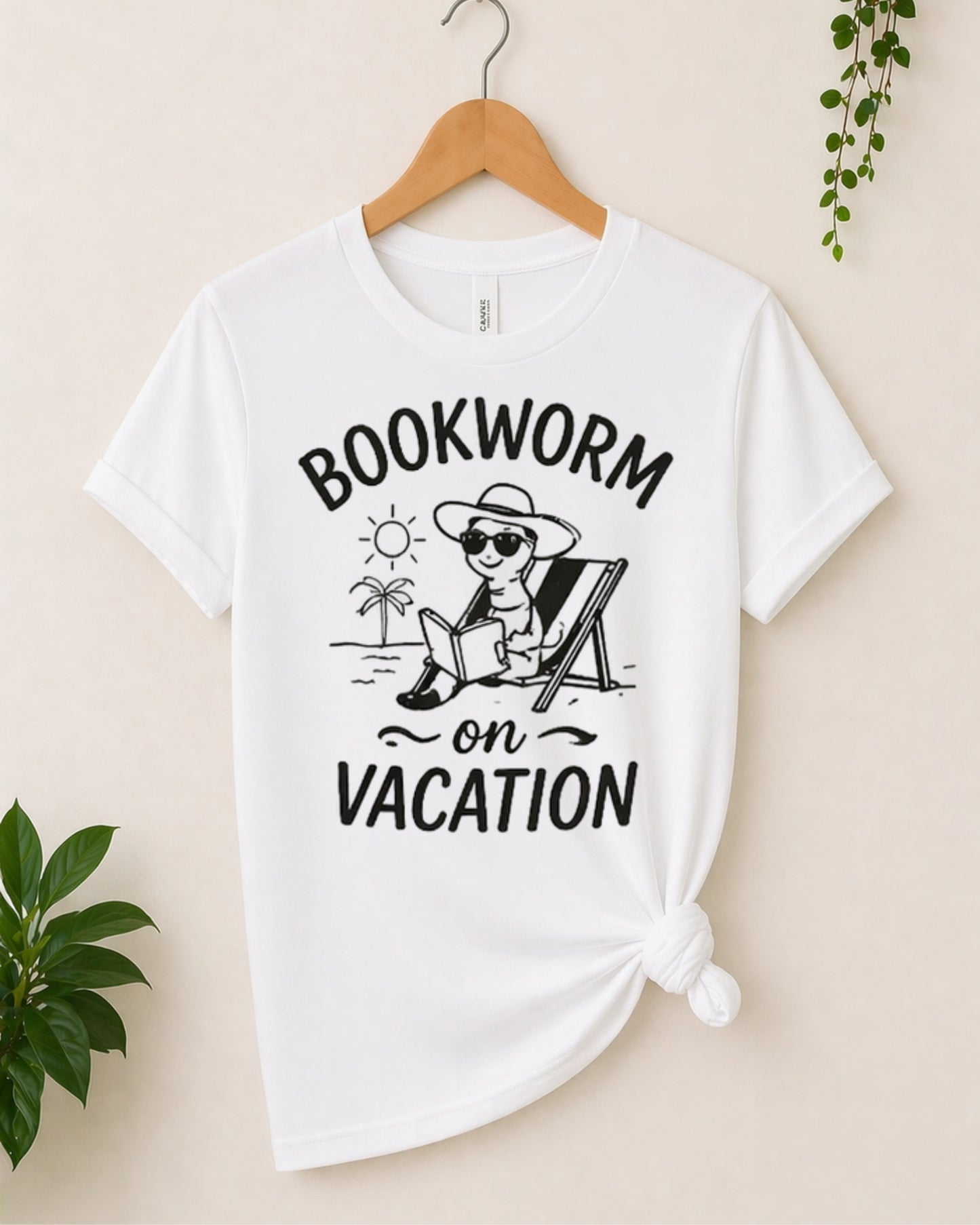 Bookworm on vacation