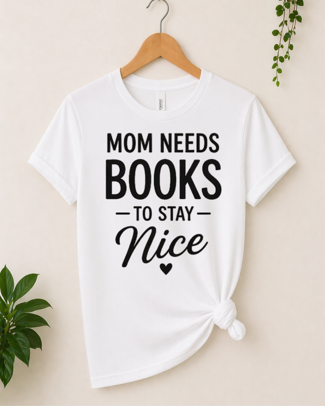 Mom needs books to stay nice