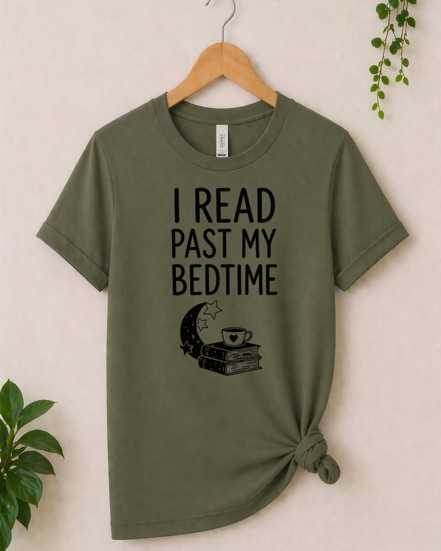 I read past my bedtime