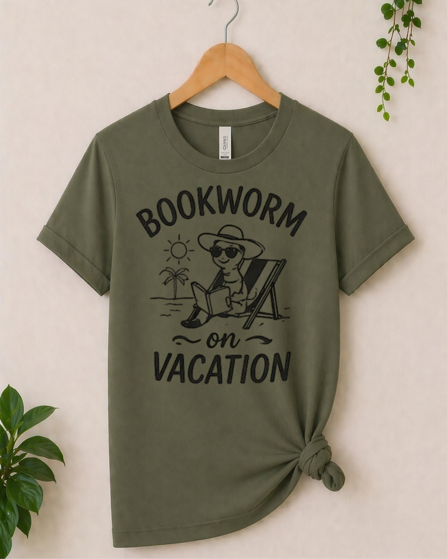 Bookworm on vacation