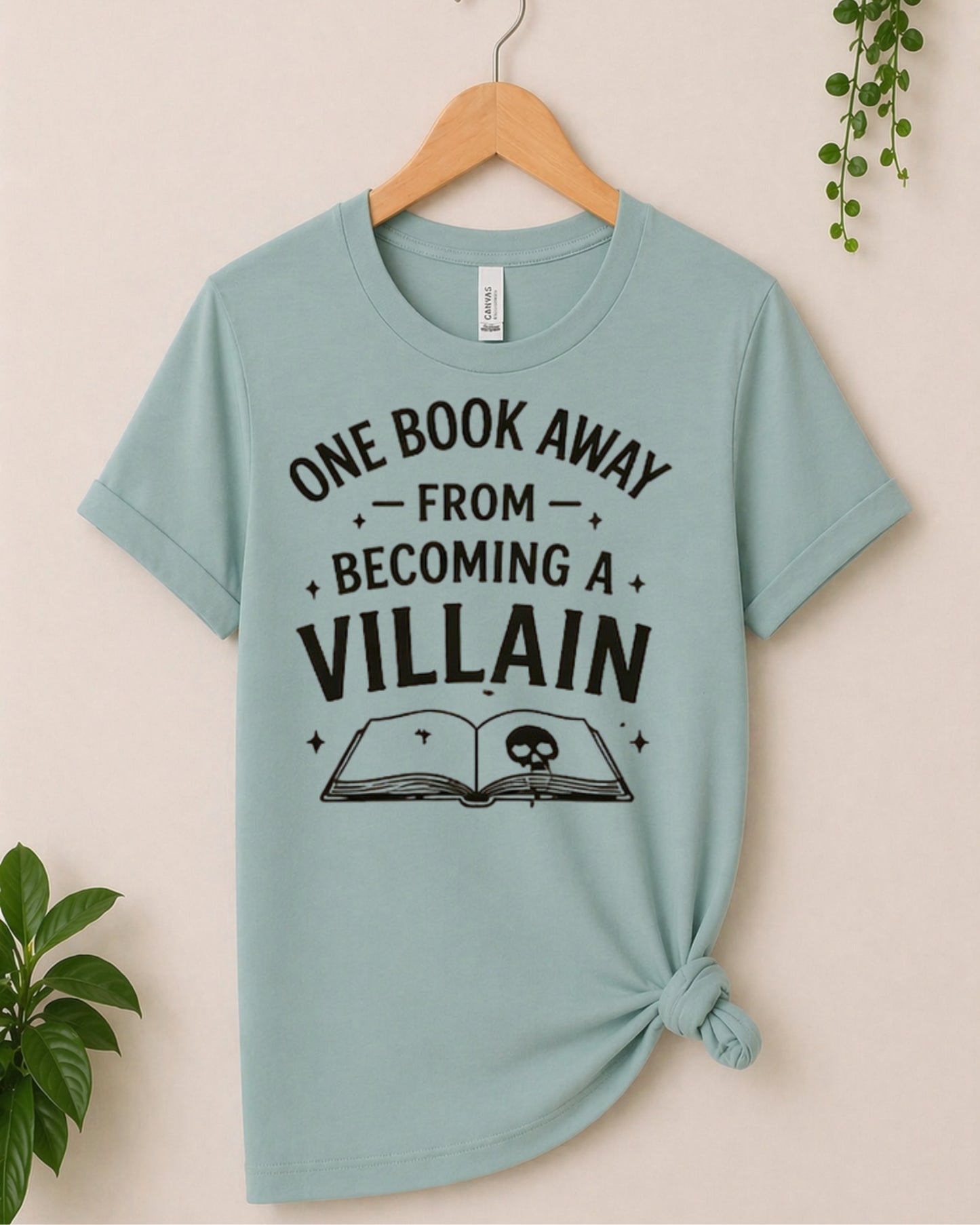 One book away from becoming a villain