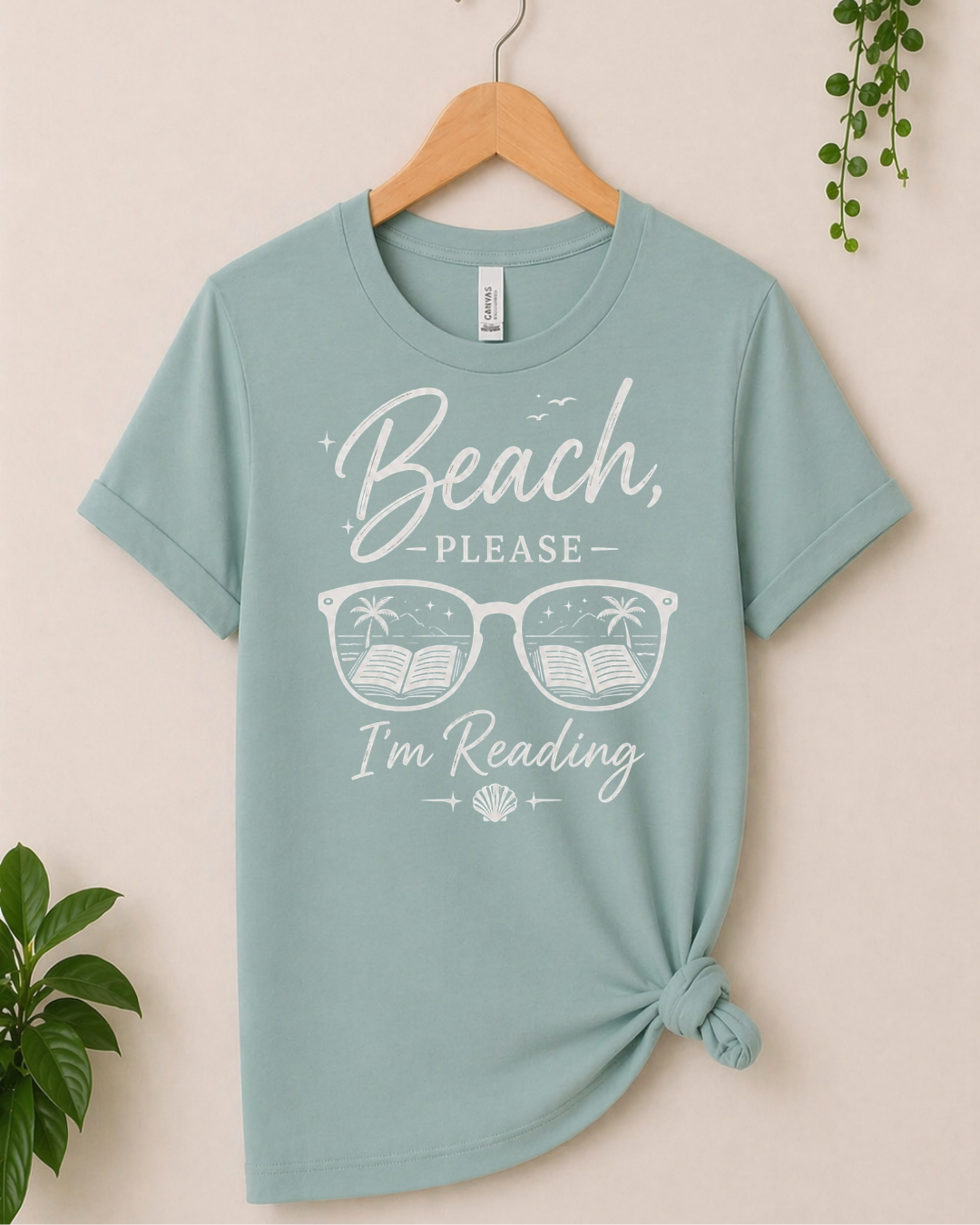 Beach, please