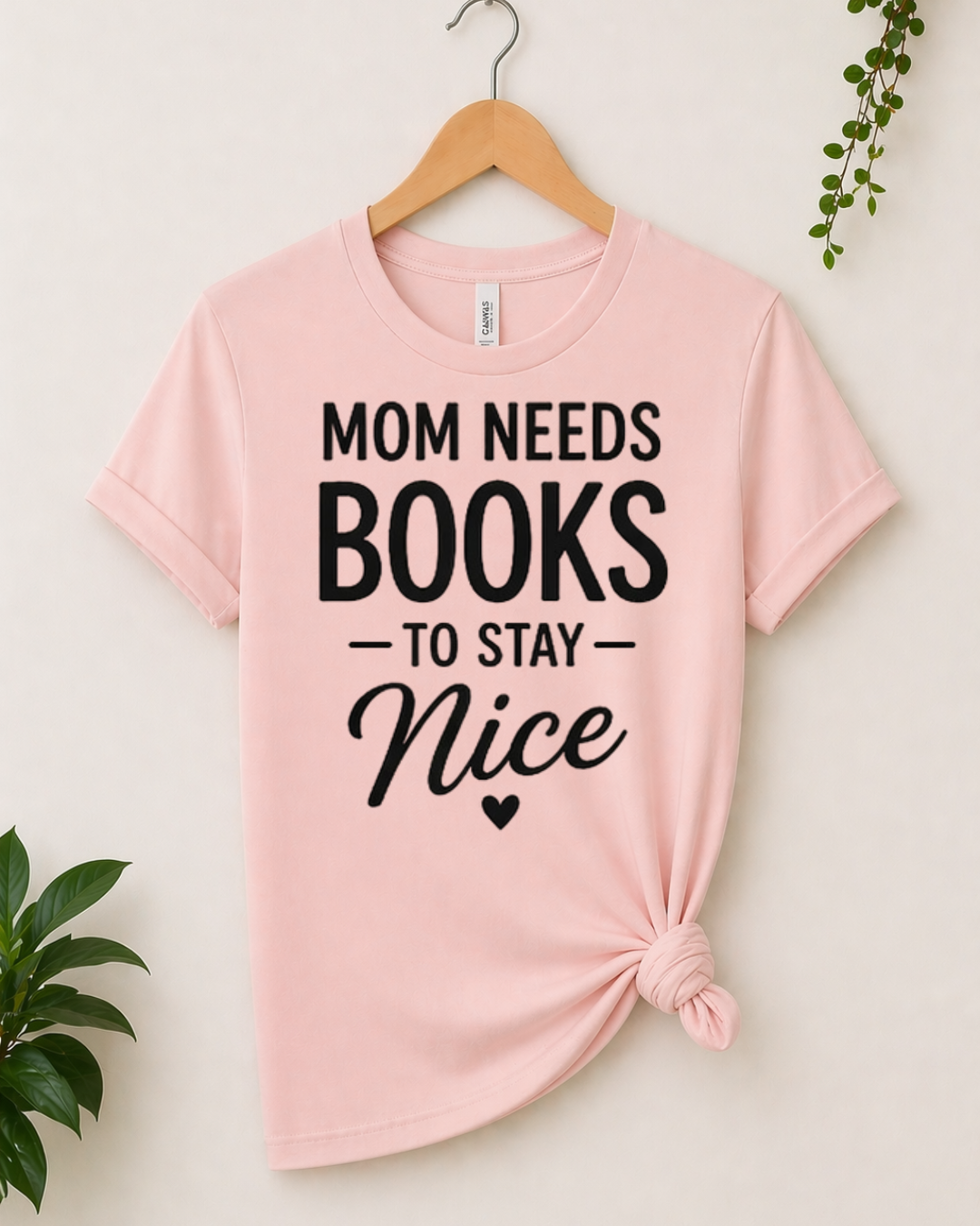 Mom needs books to stay nice