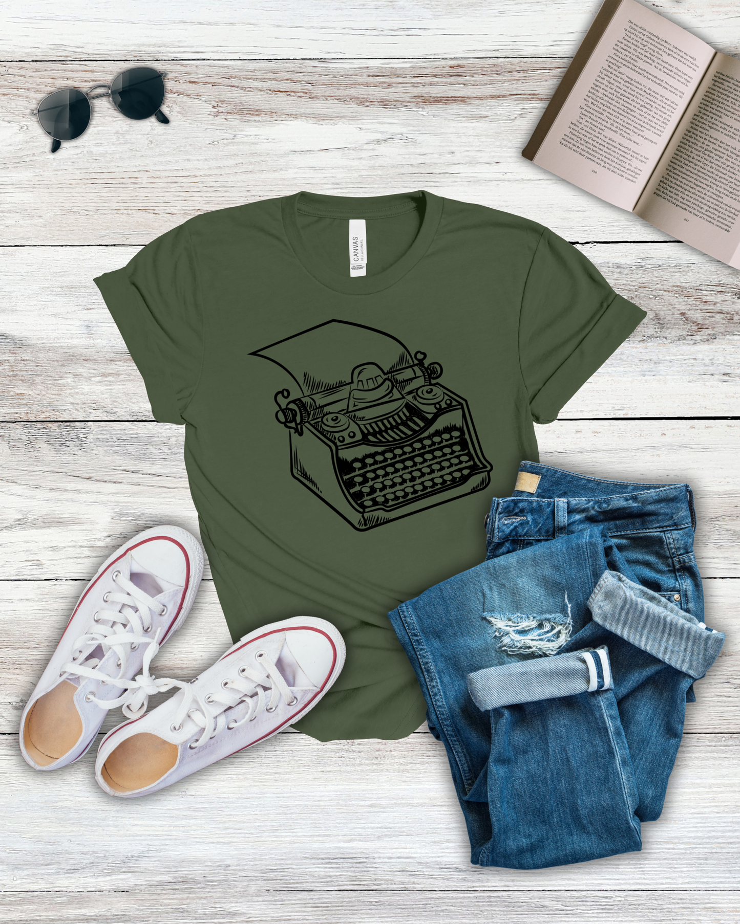 Typewritter Tee