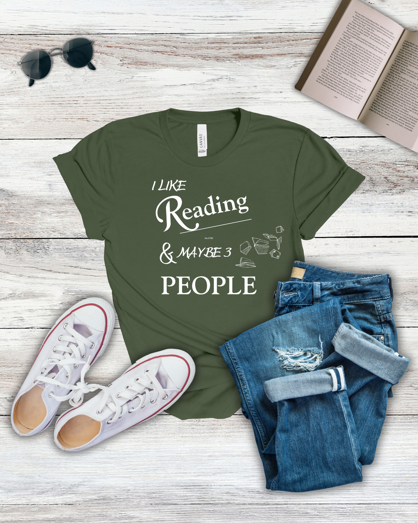 Maybe 3 people Tee