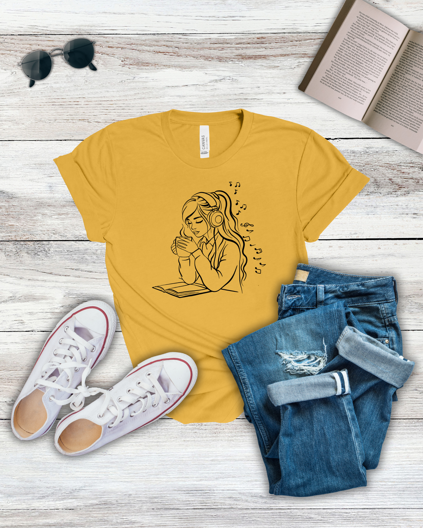Headphones Tee