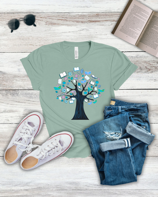Blue Tree Tee