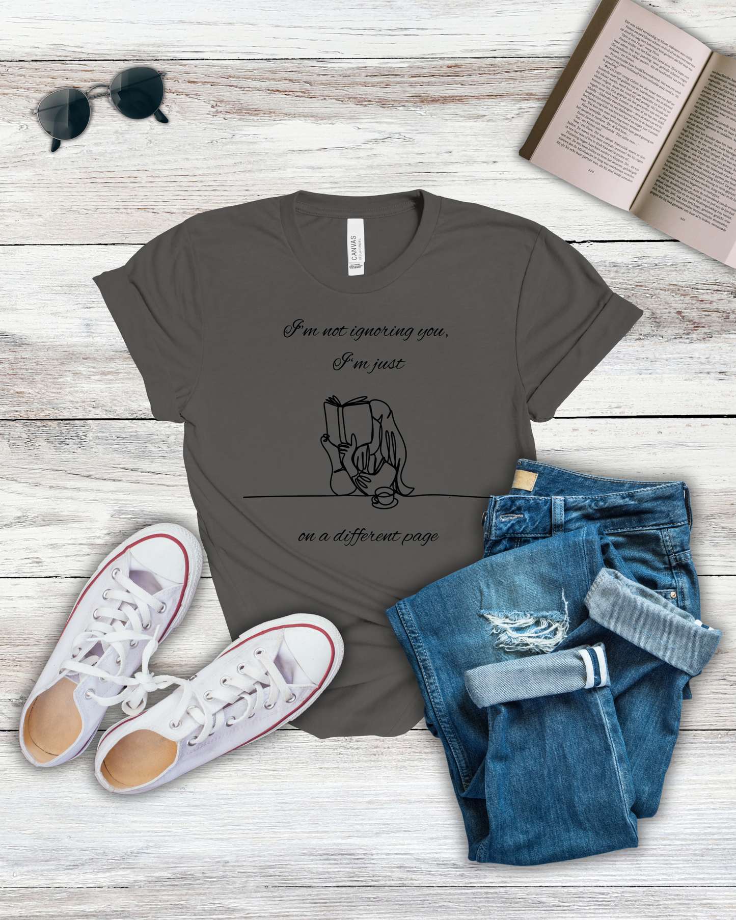 On a different page Tee