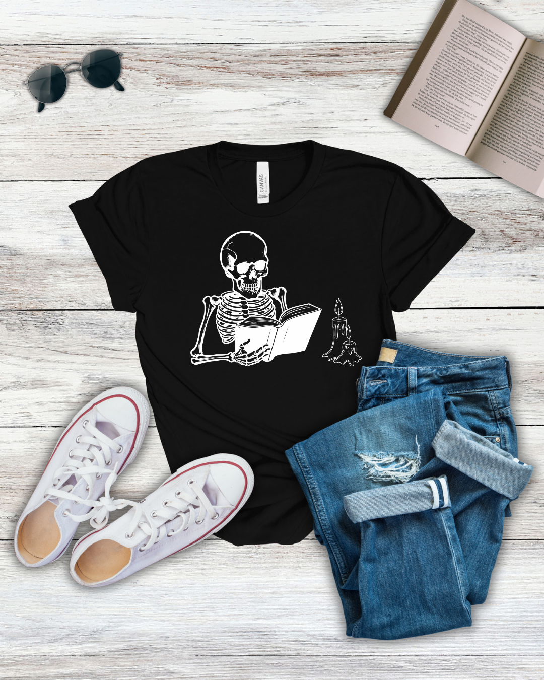 Skull and Candle Tee