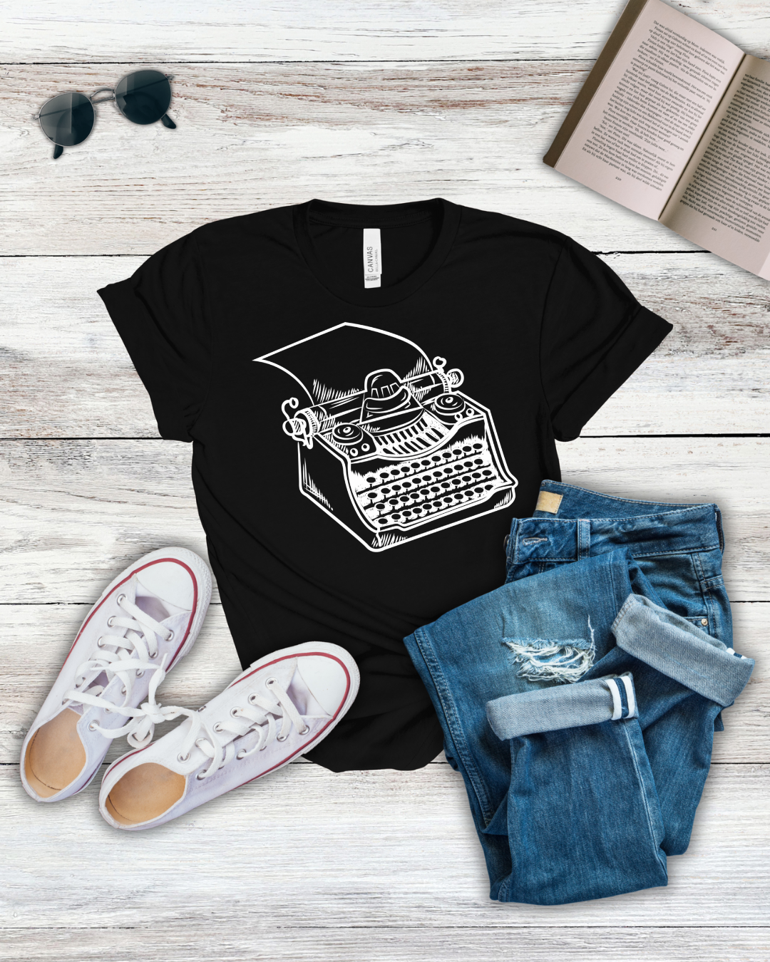 Typewritter Tee