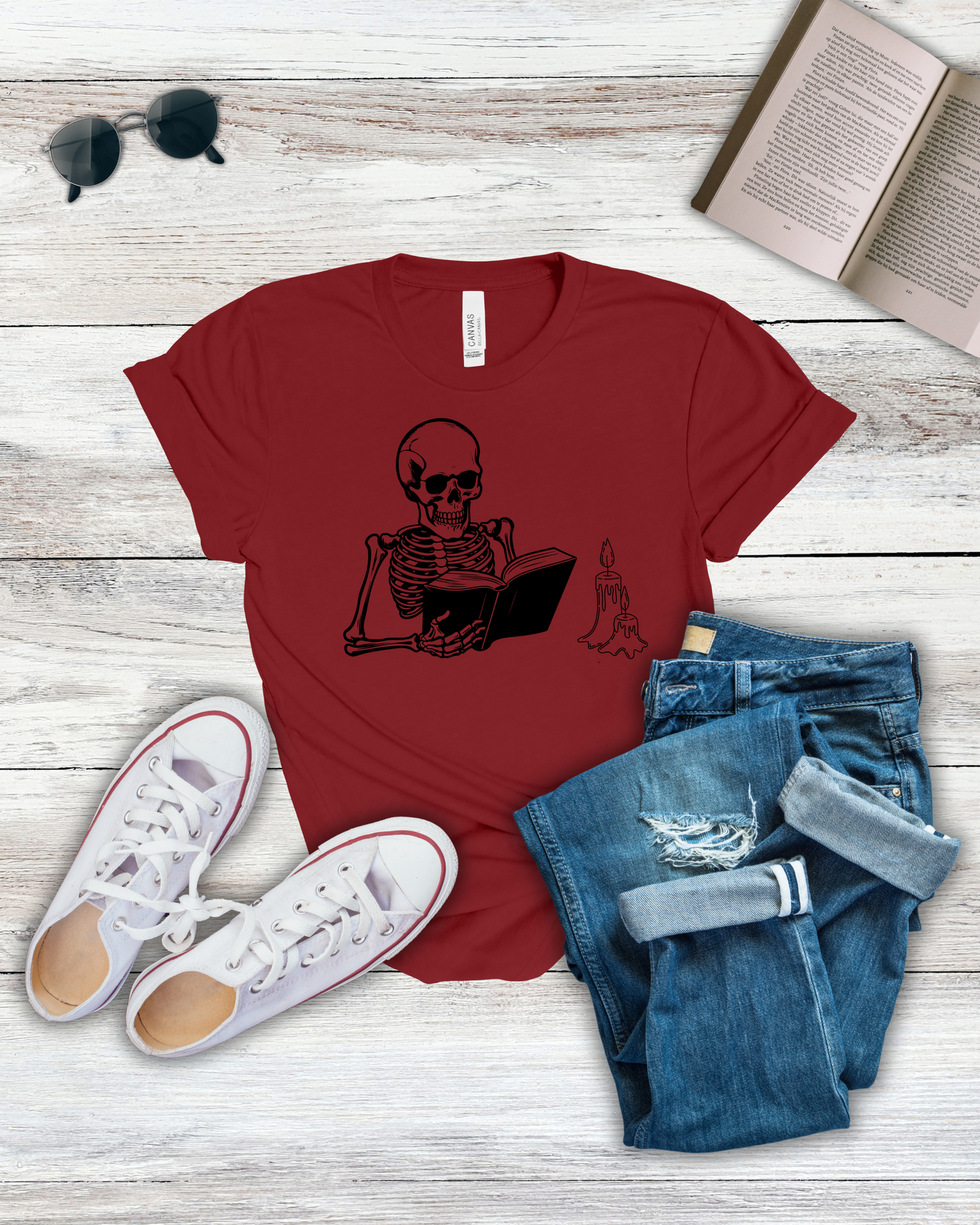 Skull and Candle Tee