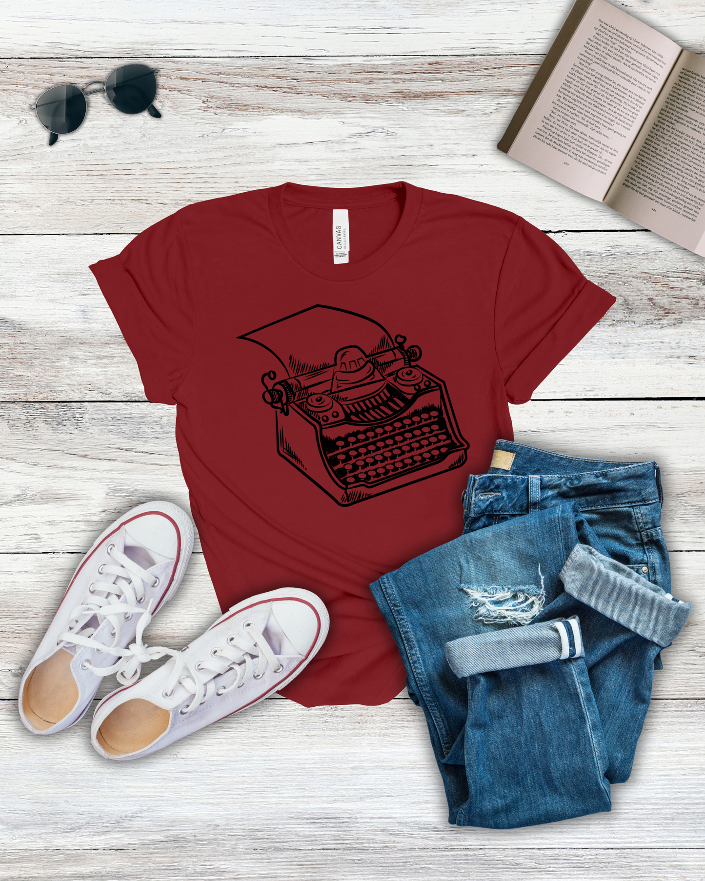 Typewritter Tee