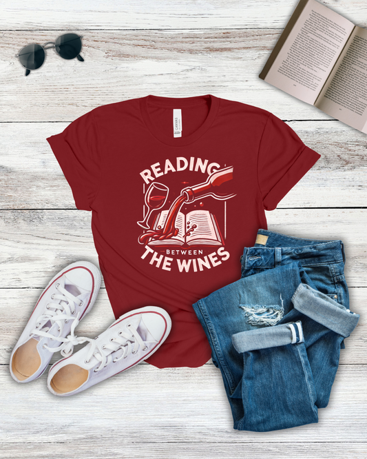 Reading Between the Wines Tee